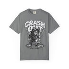 Gray | Crash Out shirt, front view
