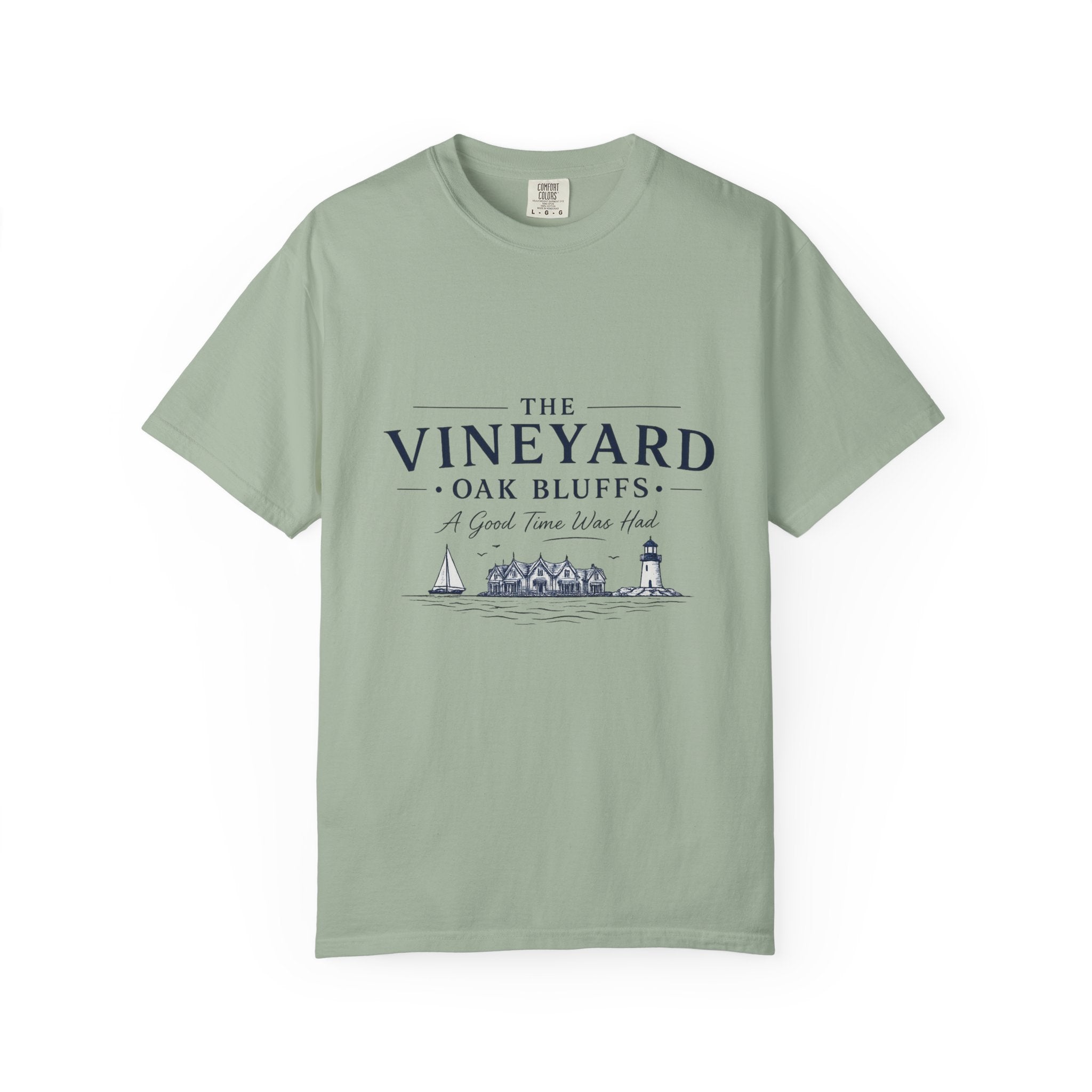 Vineyard Oak Bluffs T-Shirt — Martha's Vineyard Nautical Tee