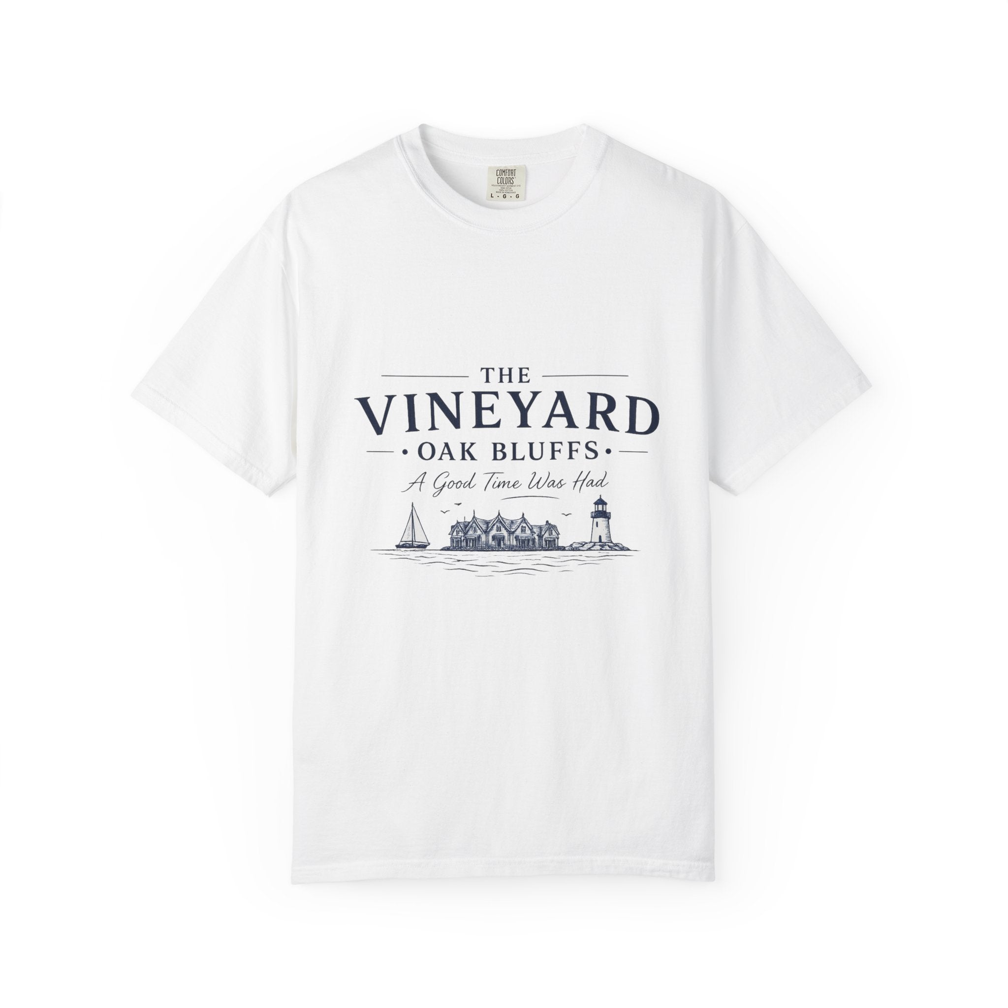Vineyard Oak Bluffs T-Shirt — Martha's Vineyard Nautical Tee