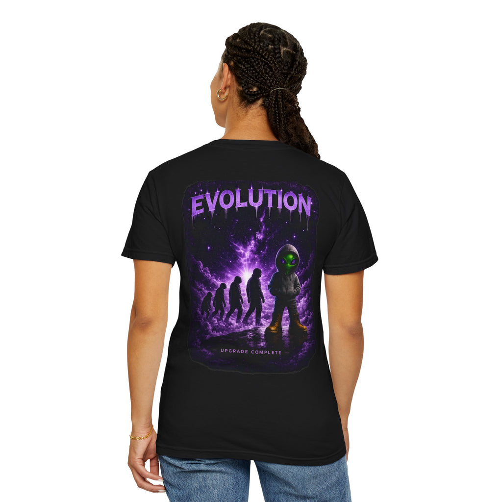 Evolution Alien Graphic T-Shirt