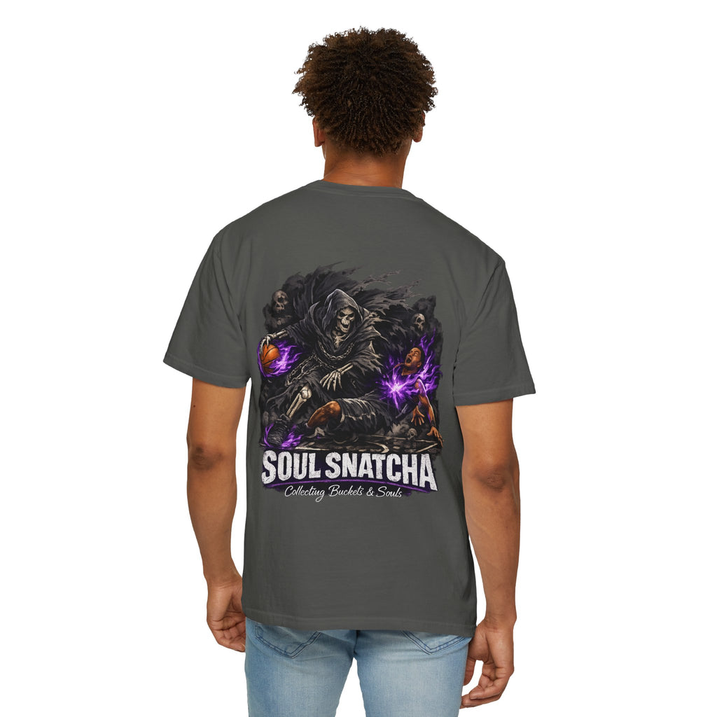 Soul Snatcha Basketball T-Shirt — Grim Reaper Basketball Crossover Graphic Tee