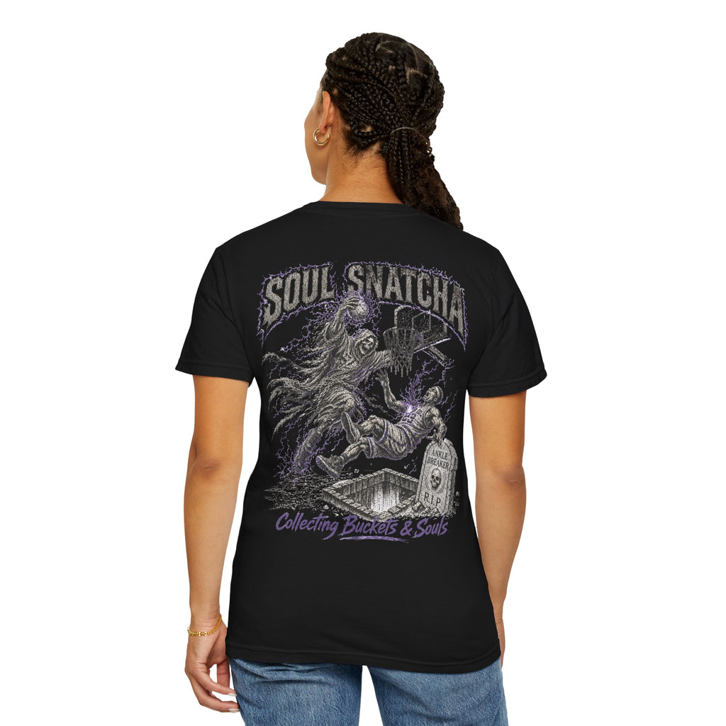 Soul Snatcha T-Shirt — Collecting Buckets & Souls Graphic Tee