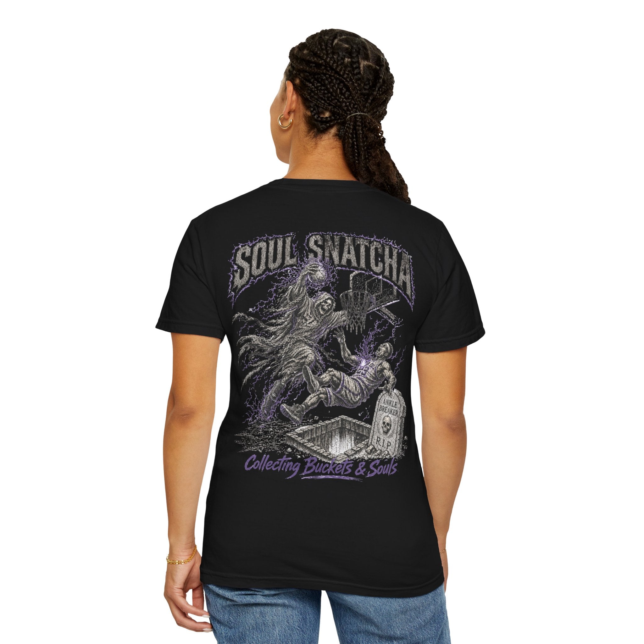 Soul Snatcha T-Shirt — Collecting Buckets & Souls Graphic Tee