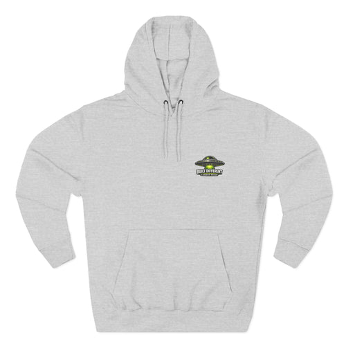 Different Breed Alien Hoodie — Area 51 Graphic Fleece Pullover