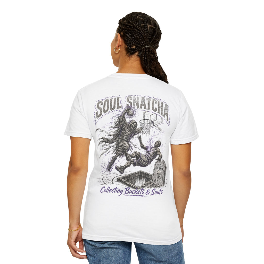 Soul Snatcha T-Shirt — Collecting Buckets & Souls Graphic Tee