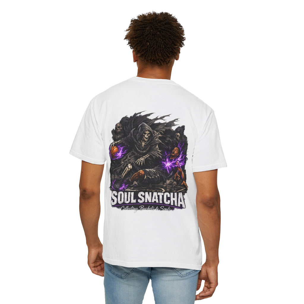 Soul Snatcha Basketball T-Shirt — Grim Reaper Basketball Crossover Graphic Tee