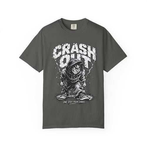 Pepper | Crash Out shirt, front view