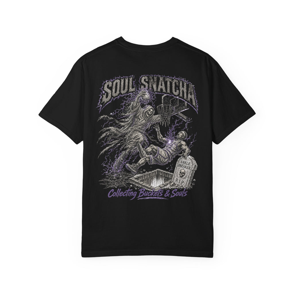 Soul Snatcha T-Shirt — Collecting Buckets & Souls Graphic Tee