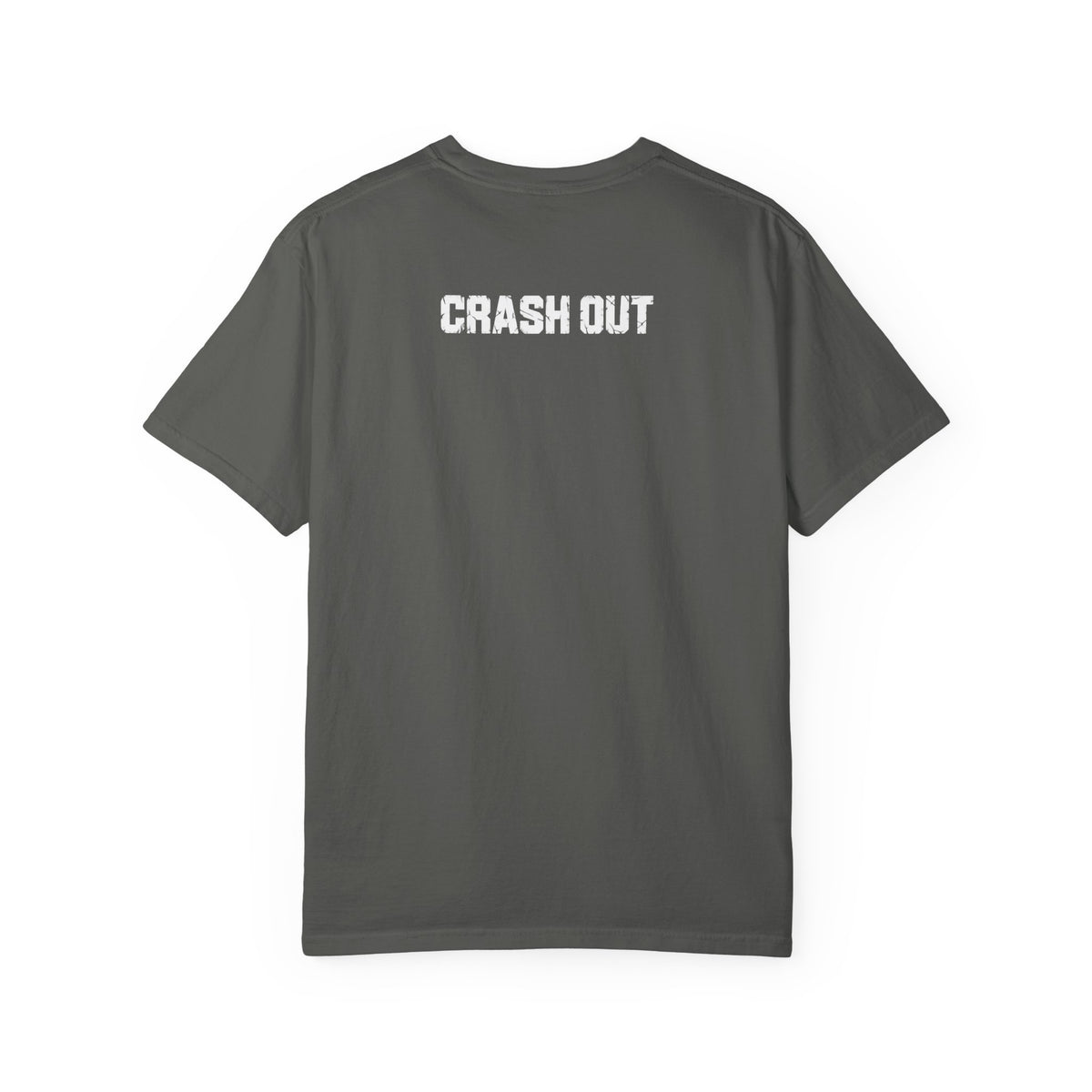 Pepper | Crash Out shirt, back view