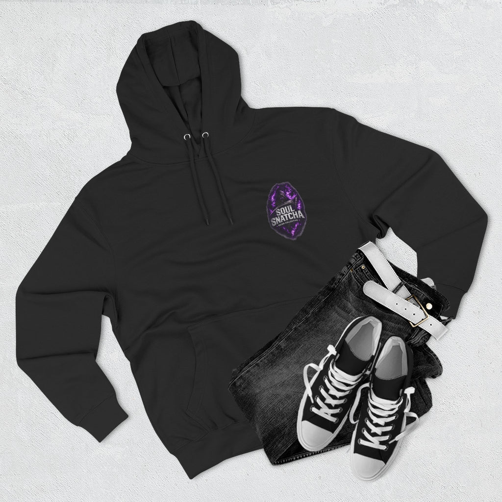 Soul Snatcha Hoodie — Dark Fantasy Grim Reaper Graphic Pullover