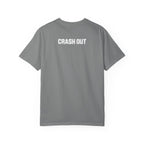 Gray | Crash Out shirt, back view