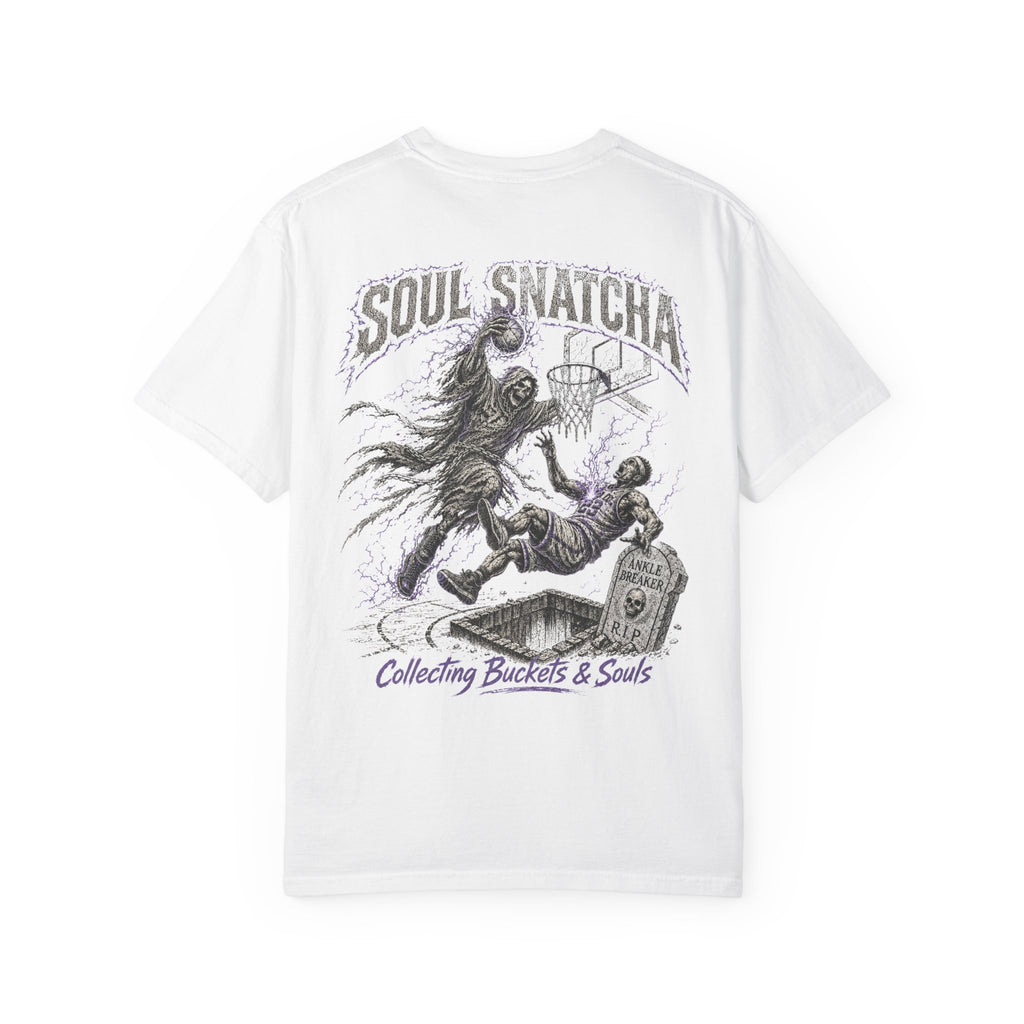 Soul Snatcha T-Shirt — Collecting Buckets & Souls Graphic Tee
