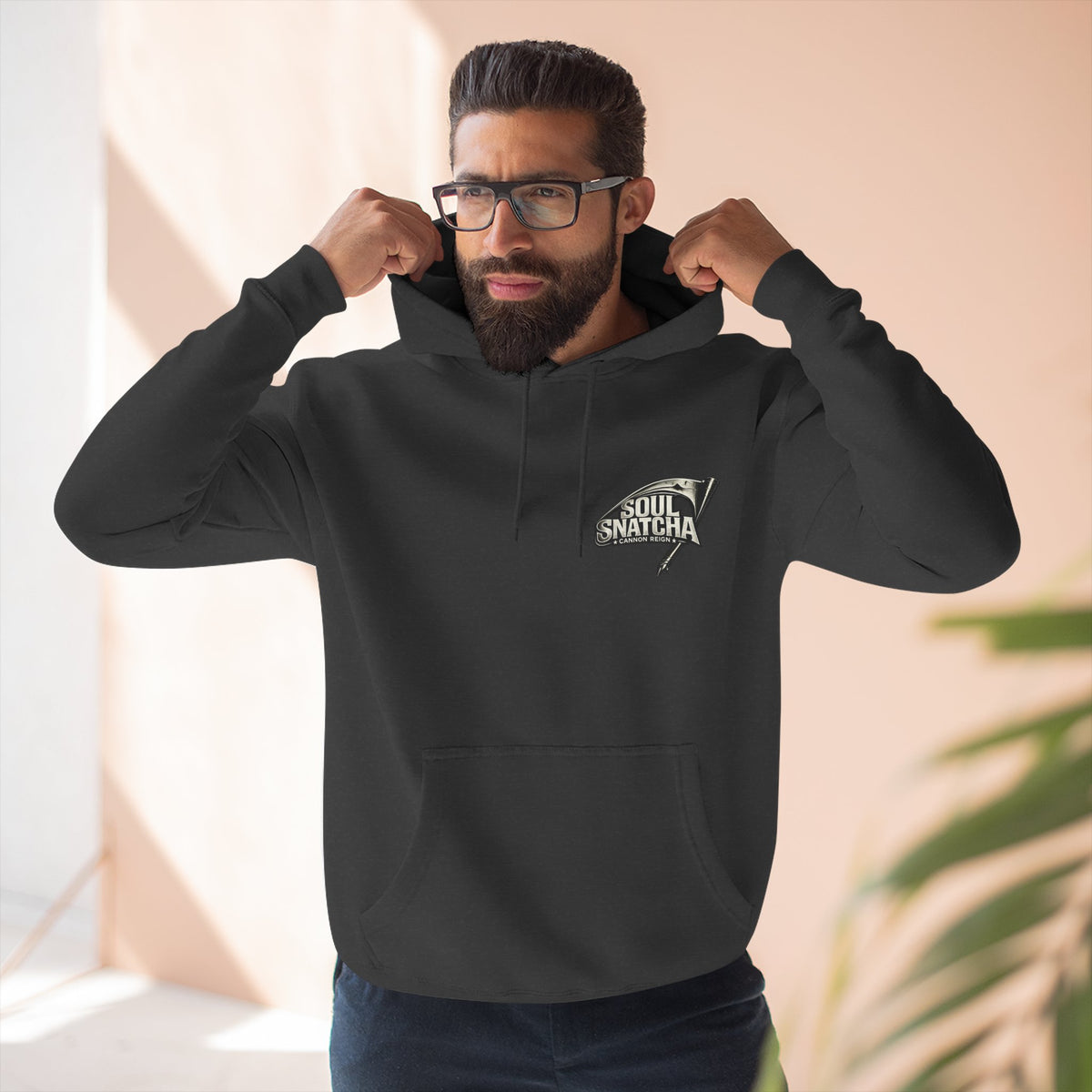 Soul Snatcha Hoodie — Grim Reaper Basketball Crossover Graphic Pullover