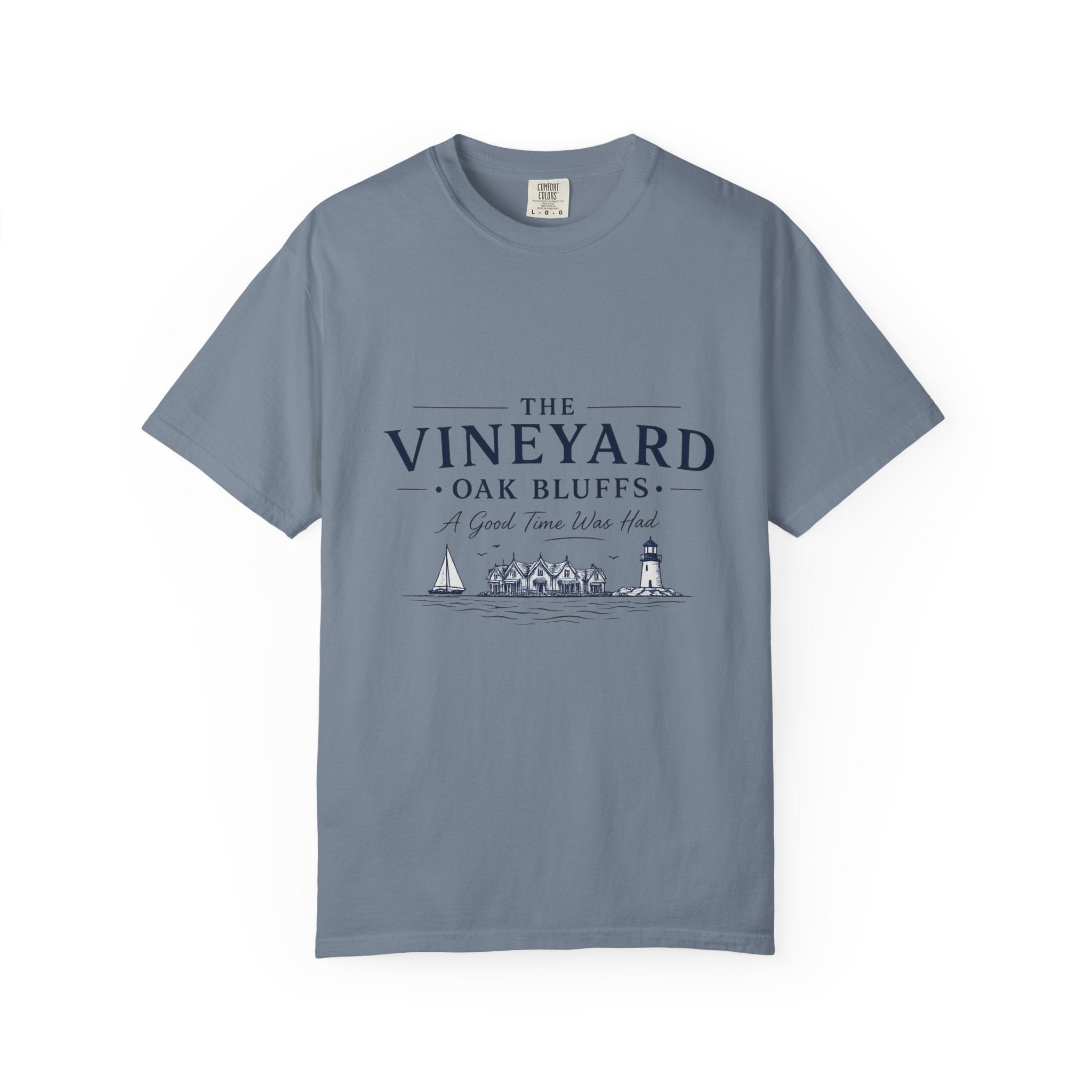 Vineyard Oak Bluffs T-Shirt — Martha's Vineyard Nautical Tee