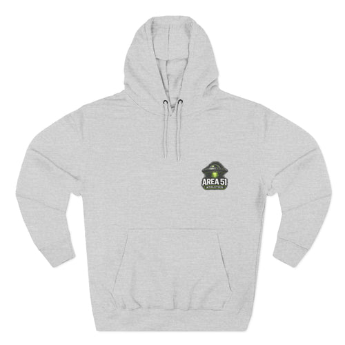 Different Breed Alien Hoodie — Area 51 Graphic Fleece Pullover