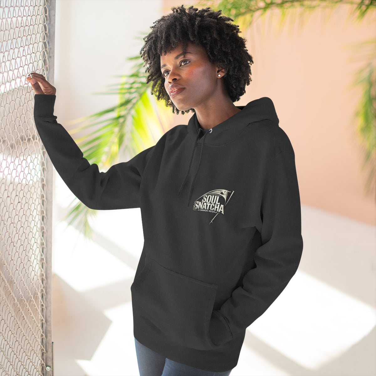 Soul Snatcha Hoodie — Grim Reaper Basketball Crossover Graphic Pullover